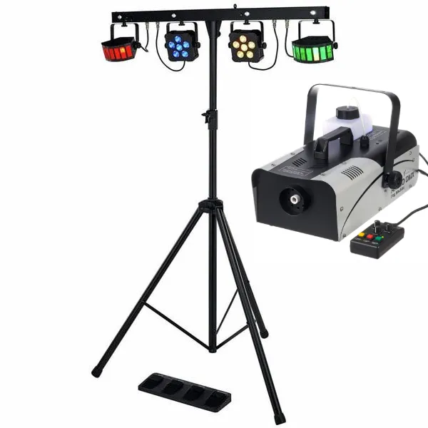 Lichtanlage LED BossFX-2 Pro und AF-150 Fog Machine