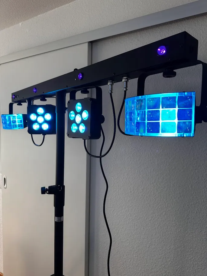 LED BossFX-2 Pro & Nebelmaschine - Miniatur 2