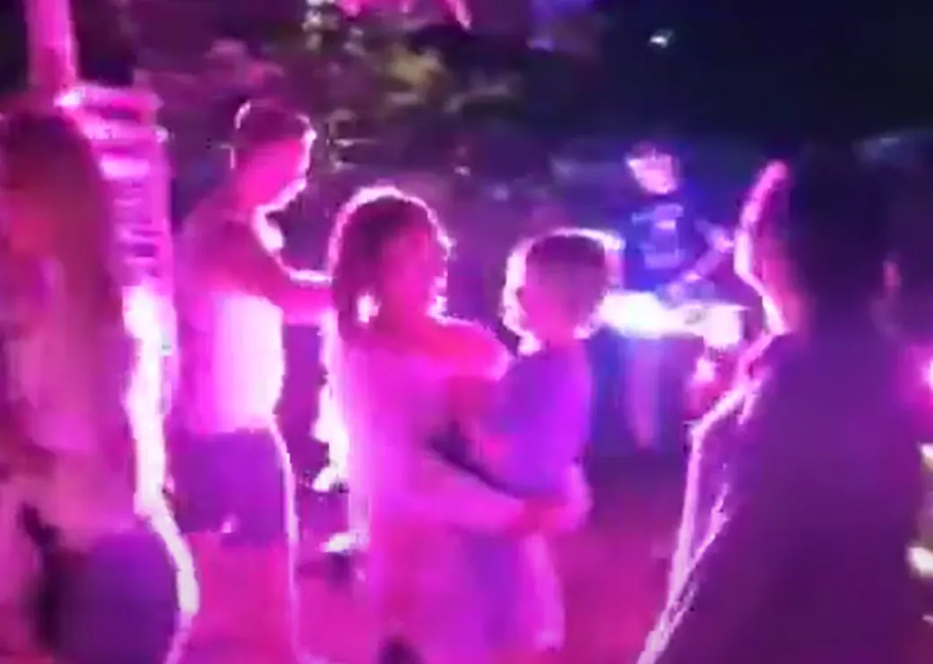 DJ Hulk at Outdoor Birthday Party