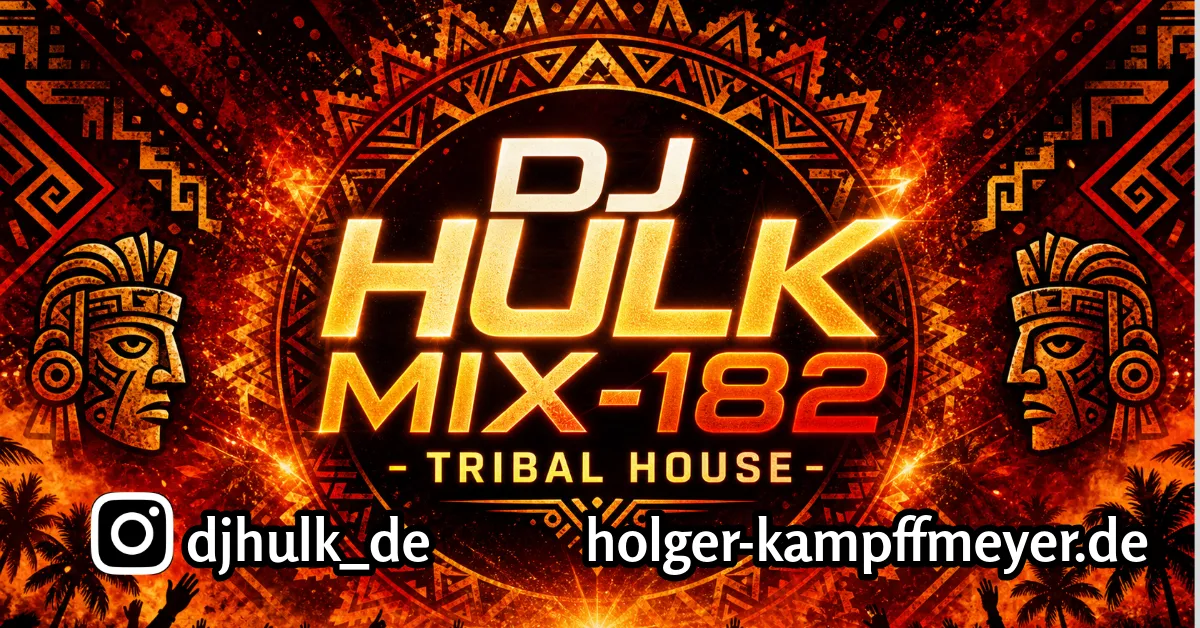 DJ Hulk - The hottest tribal house rhythms - Mix 182 Tribal House