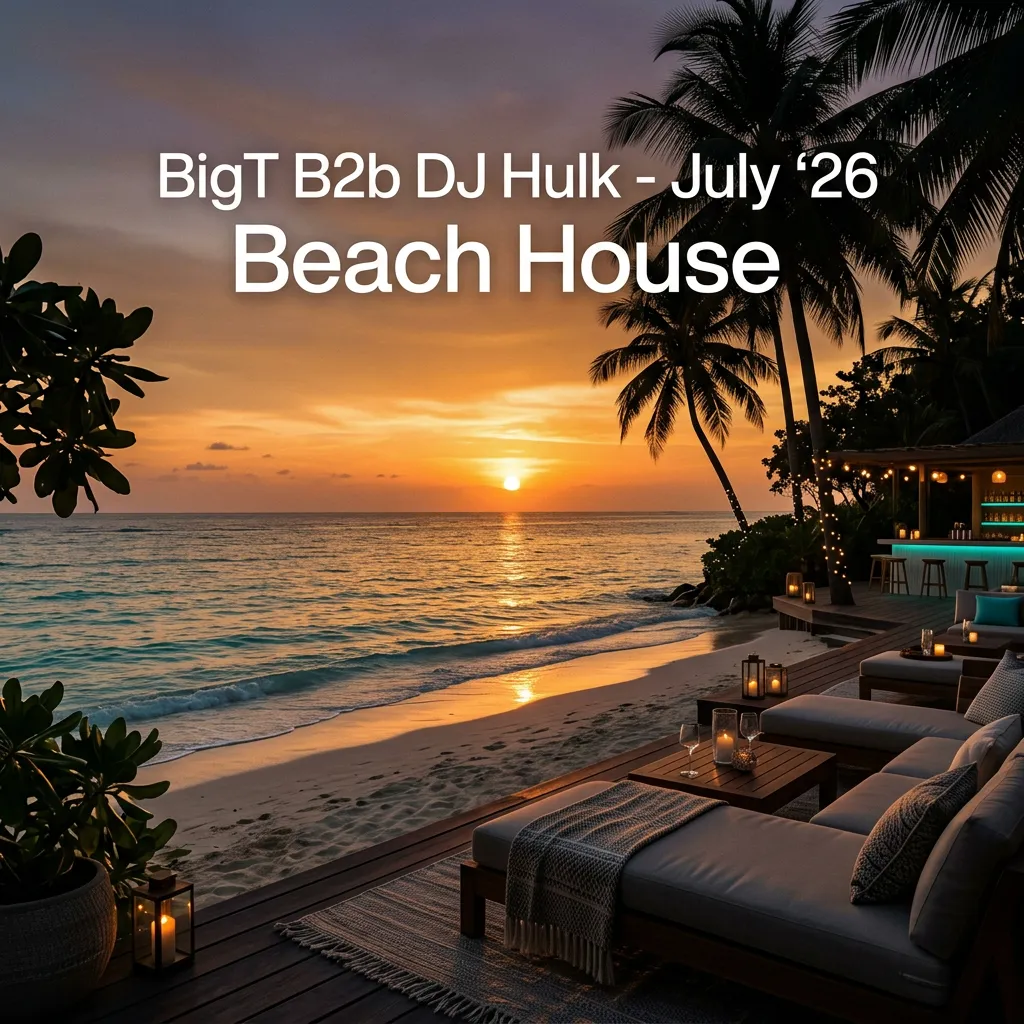 DJ Hulk b2B BigT - Beach House July ´26